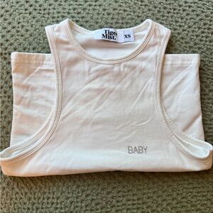 Tiger Mist - Rhinestone 'BABY' Tank Top